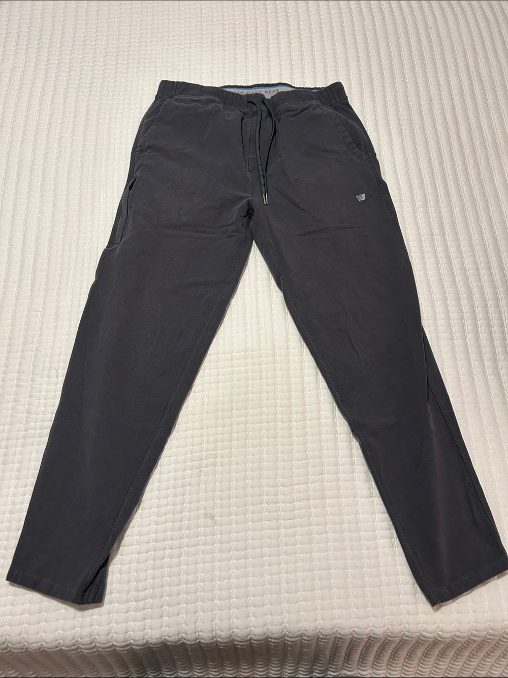 Mack Weldon Charcoal Drawstring Joggers Mens Large